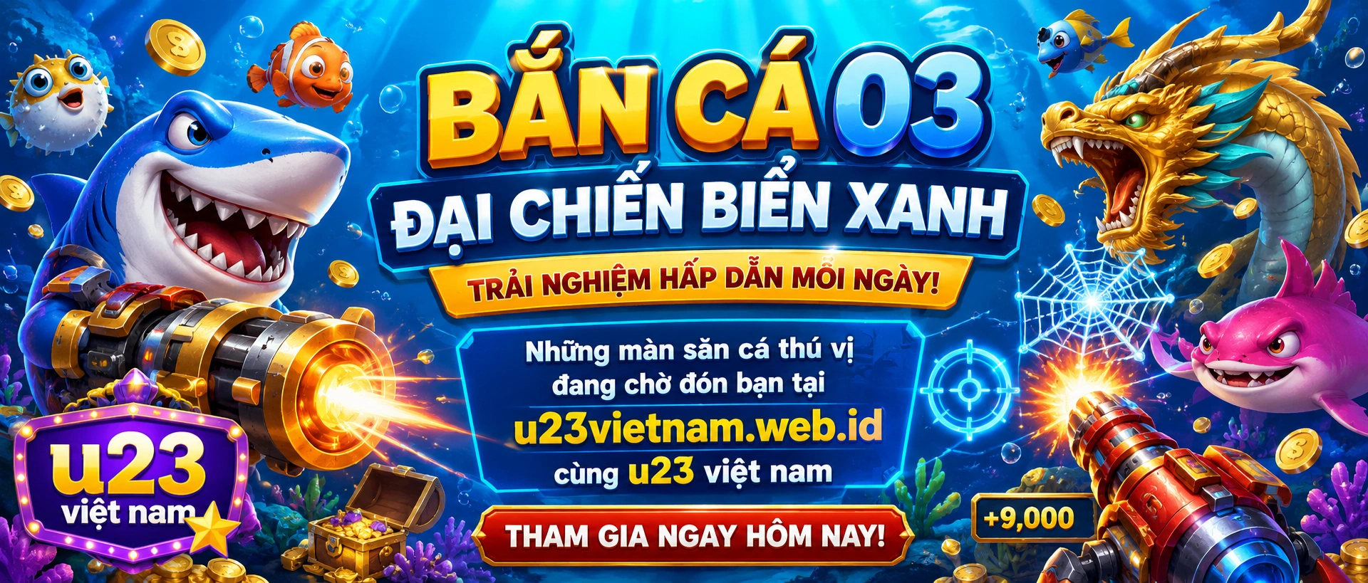 Bắn cá đổi thưởng tại u23vietnam.web.id